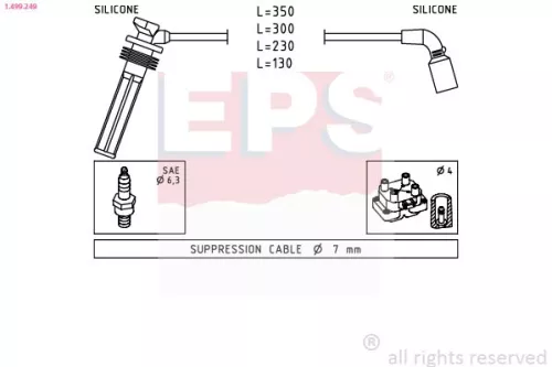 Ignition Cable Kit EPS 1.499.249)