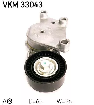 Belt Tensioner, V-ribbed belt SKF VKM 33043)