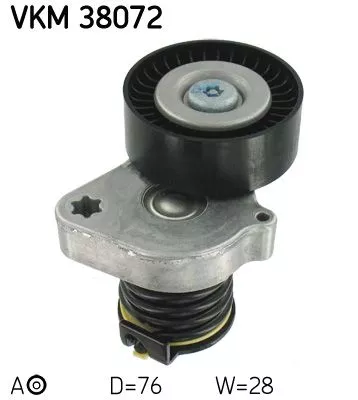 Belt Tensioner, V-ribbed belt SKF VKM 38072)