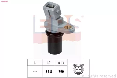 Sensor, engine speed EPS 1.953.641)
