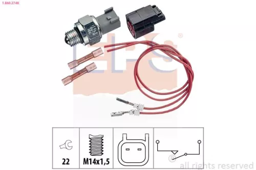Switch, reverse light EPS 1.860.274K)