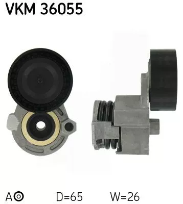 Belt Tensioner, V-ribbed belt SKF VKM 36055)