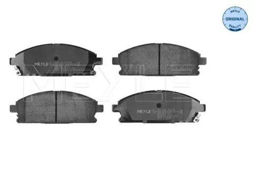 Brake Pad Set, disc brake MEYLE 025 234 2016/W)