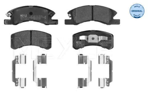 Brake Pad Set, disc brake MEYLE 025 242 2914/W)
