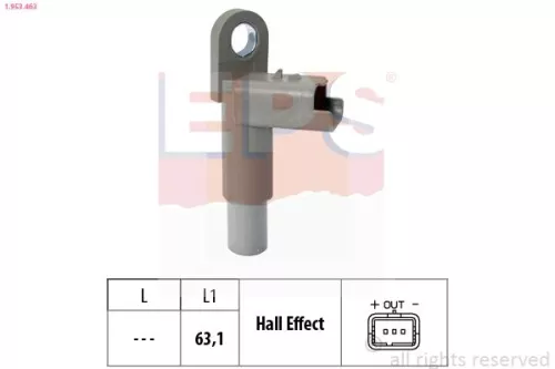 Sensor, camshaft position EPS 1.953.463)