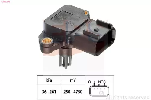 Air Pressure Sensor, altitude adaption EPS 1.993.076)