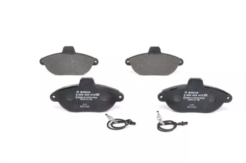 Brake Pad Set, disc brake BOSCH 0 986 424 415)