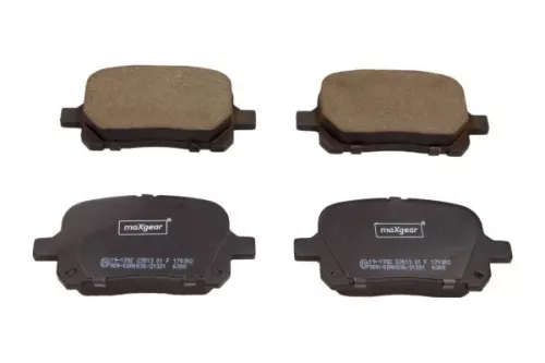 Brake Pad Set, disc brake MAXGEAR 19-1392)