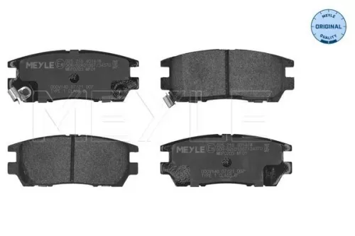 Brake Pad Set, disc brake MEYLE 025 218 4014/W)