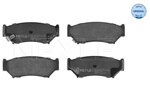 Brake Pad Set, disc brake MEYLE 025 219 0715/W)