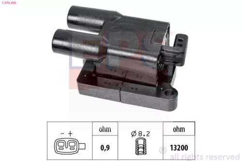 Ignition Coil EPS 1.970.496)