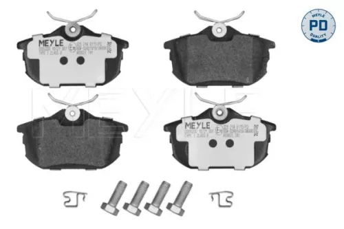 Brake Pad Set, disc brake MEYLE 025 218 6115/PD)