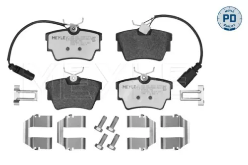 Brake Pad Set, disc brake MEYLE 025 232 2416-1/PD)