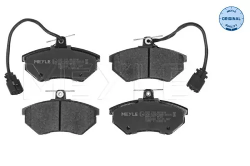 Brake Pad Set, disc brake MEYLE 025 213 6619/W)