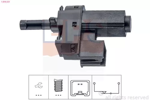 Switch, brake actuation (engine timing) EPS 1.810.221)