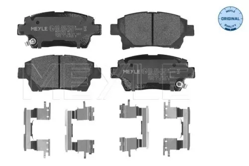 Brake Pad Set, disc brake MEYLE 025 235 1015/W)