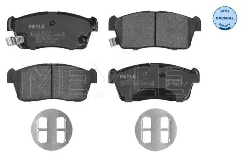 Brake Pad Set, disc brake MEYLE 025 235 0715)