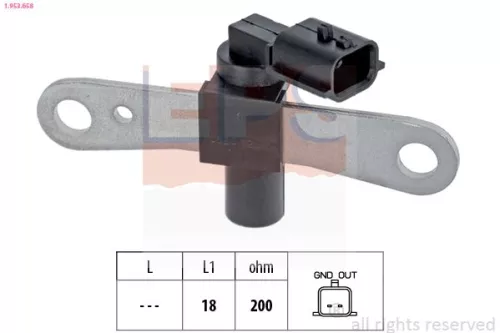 Sensor, crankshaft pulse EPS 1.953.658)