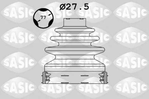 Bellow Kit, drive shaft SASIC 1904039)