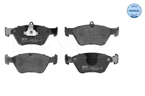 Brake Pad Set, disc brake MEYLE 025 214 1117)