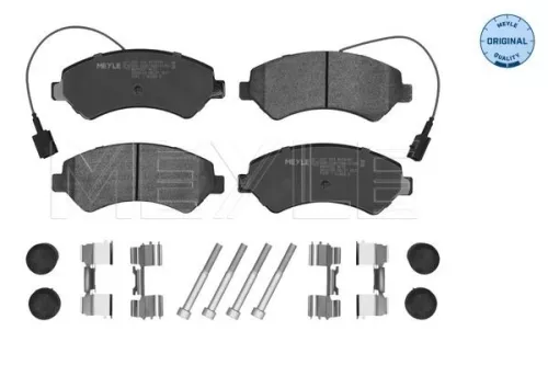 Brake Pad Set, disc brake MEYLE 025 244 6619/W1)