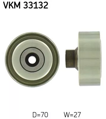Deflection/Guide Pulley, V-ribbed belt SKF VKM 33132)