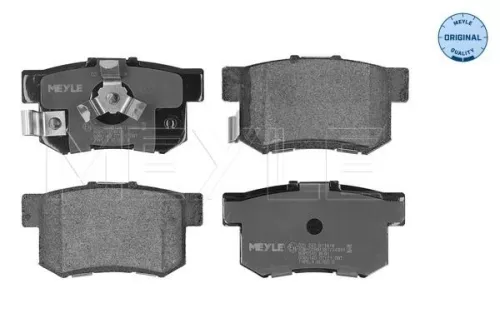 Brake Pad Set, disc brake MEYLE 025 242 3114/W)