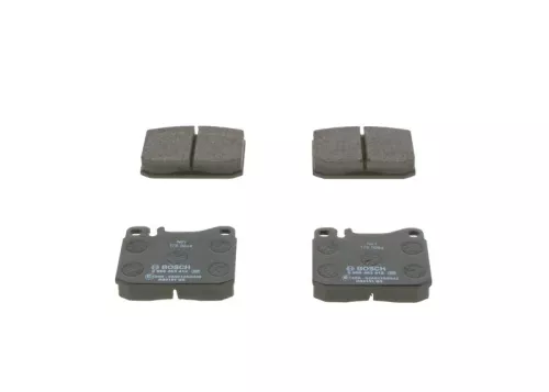 Brake Pad Set, disc brake BOSCH 0 986 463 412)