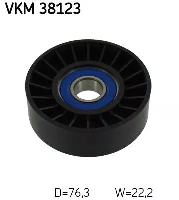 Belt Tensioner, V-ribbed belt SKF VKM 38123)