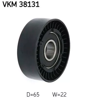 Deflection/Guide Pulley, V-ribbed belt SKF VKM 38131)
