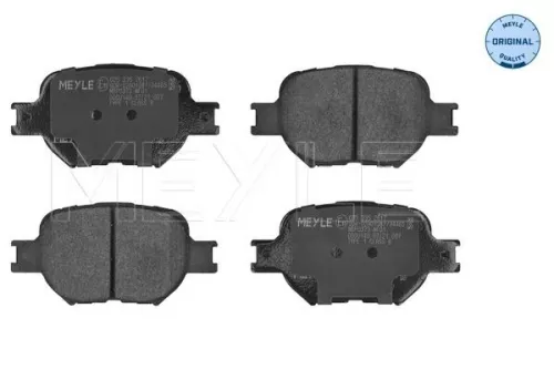 Brake Pad Set, disc brake MEYLE 025 235 2617)