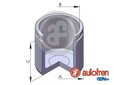 Piston, brake caliper AUTOFREN SEINSA D025228)
