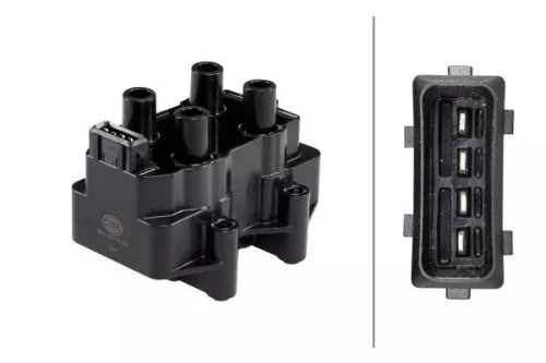 Ignition Coil HELLA 5DA 193 175-421)