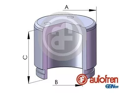 Piston, brake caliper AUTOFREN SEINSA D025223)