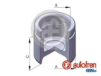 Piston, brake caliper AUTOFREN SEINSA D025140)