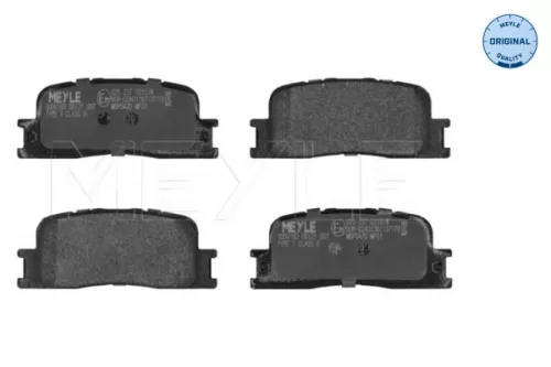 Brake Pad Set, disc brake MEYLE 025 237 0215/W)