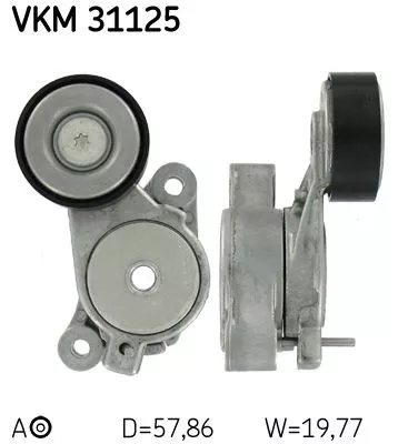 Belt Tensioner, V-ribbed belt SKF VKM 31125)