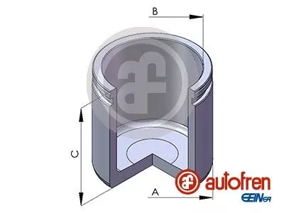 Piston, brake caliper AUTOFREN SEINSA D02580)