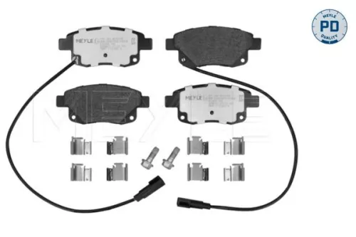 Brake Pad Set, disc brake MEYLE 025 244 8617/PD)