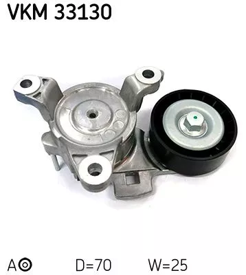 Belt Tensioner, V-ribbed belt SKF VKM 33130)
