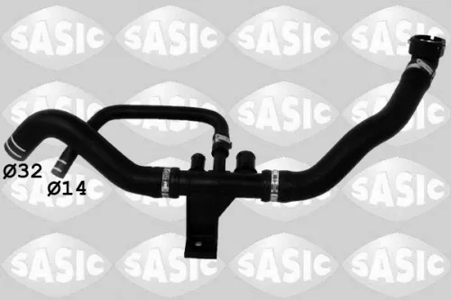 Radiator Hose SASIC 3400206)