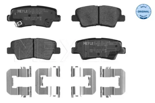 Brake Pad Set, disc brake MEYLE 025 253 3715/W)