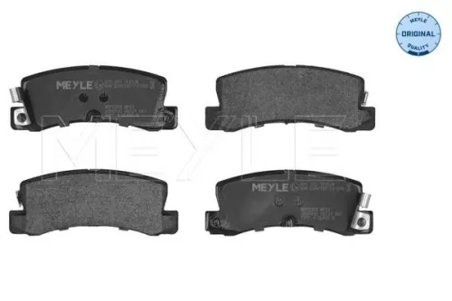 Brake Pad Set, disc brake MEYLE 025 200 7615/W)