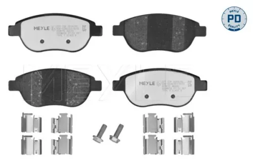 Brake Pad Set, disc brake MEYLE 025 236 0019/PD)