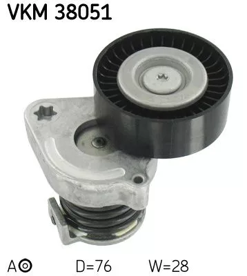 Belt Tensioner, V-ribbed belt SKF VKM 38051)