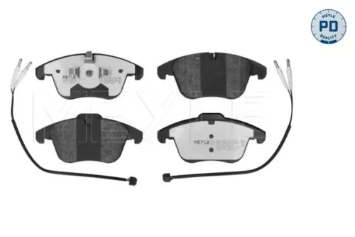 Brake Pad Set, disc brake MEYLE 025 243 3218/PD)