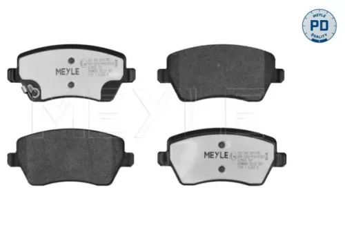 Brake Pad Set, disc brake MEYLE 025 244 0317/PD)