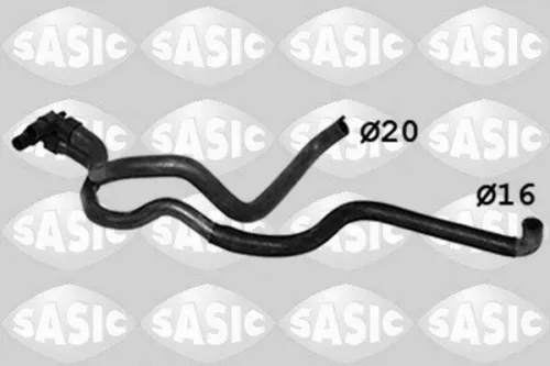 Radiator Hose SASIC 3400194)