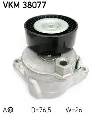Belt Tensioner, V-ribbed belt SKF VKM 38077)