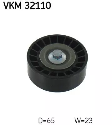 Deflection/Guide Pulley, V-ribbed belt SKF VKM 32110)